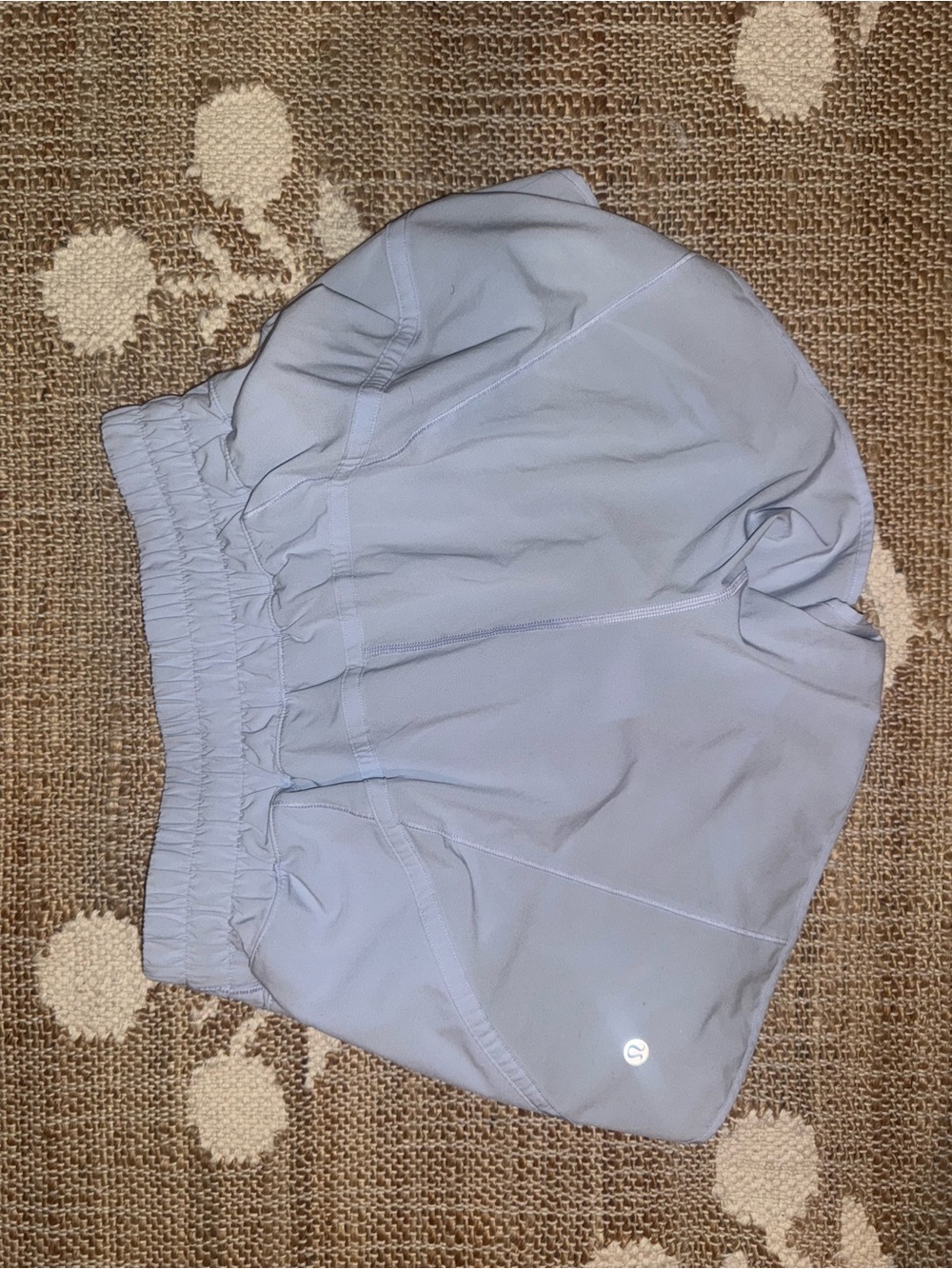 lululemon Tracker Mid-Rise Short Women's Athletic Shorts Blue Size 6